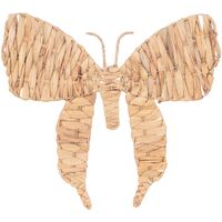Bydlení Sošky a figurky Signes Grimalt Motýlí Nástěnná Dekorace Hnědá