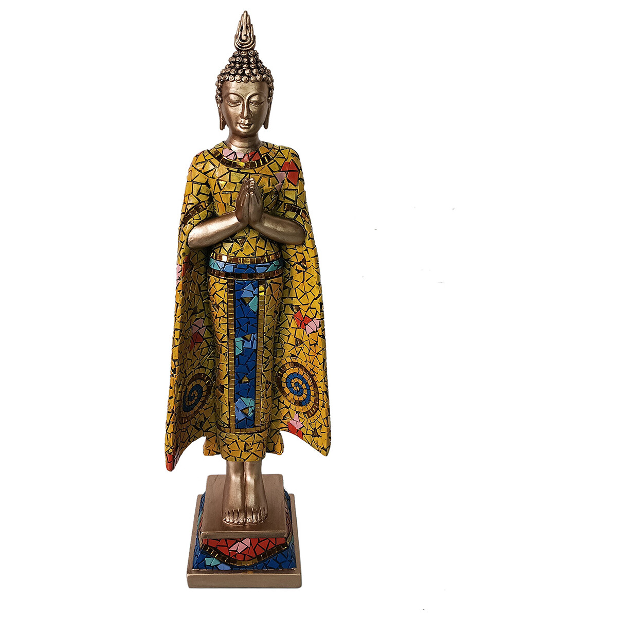 Bydlení Sošky a figurky Signes Grimalt Buddha Šedá
