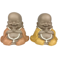 Bydlení Sošky a figurky Signes Grimalt Maitreya Buddha 2U Hnědá