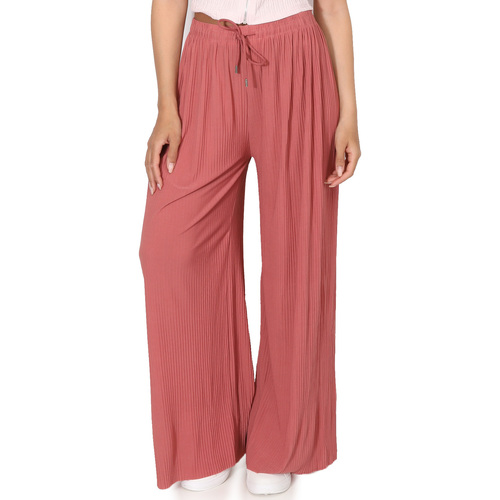 Textil Ženy Turecké kalhoty / Harémky La Modeuse 71622_P168406 Růžová
