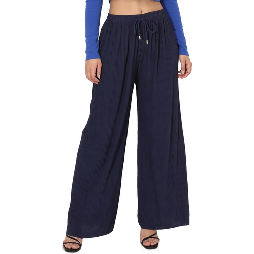 Textil Ženy Turecké kalhoty / Harémky La Modeuse 71626_P168410 Modrá