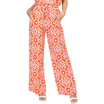 Textil Ženy Turecké kalhoty / Harémky La Modeuse 71662_P168454 Oranžová