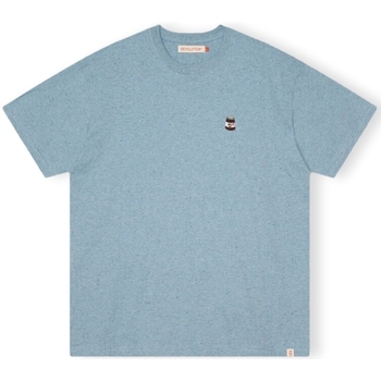 Revolution Trička & Pola T-Shirt Loose 1367 NUT - Blue - Modrá