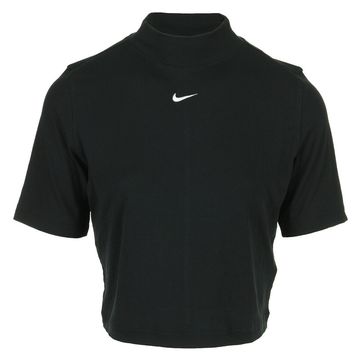Textil Muži Trička s krátkým rukávem Nike Wms Nsw Essential Rip Mook Ss Top Černá