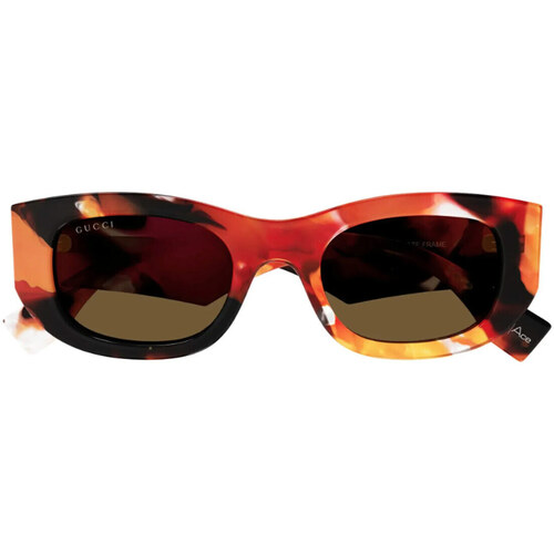Hodinky & Bižuterie sluneční brýle Gucci Occhiali da Sole  Reace GG1627S 001           