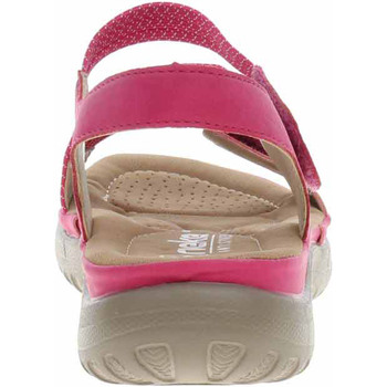 Rieker Dámské sandály  64870-31 rosa Růžová