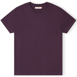 Textil Muži Trička & Pola Revolution T-Shirt Regular 1051 - Purple Melange Fialová