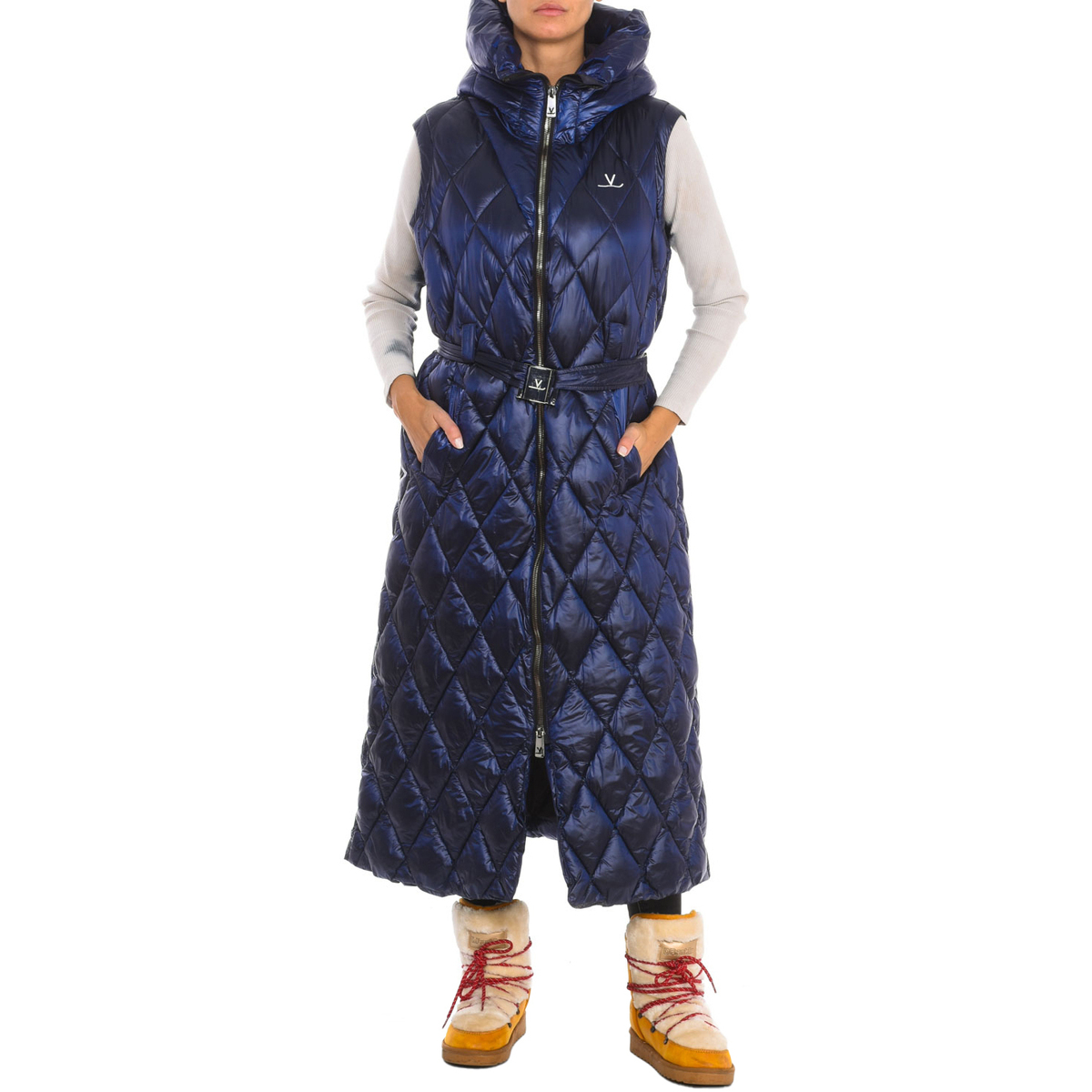 Textil Ženy Oblekové vesty Vuarnet AWF22473-B83 Modrá