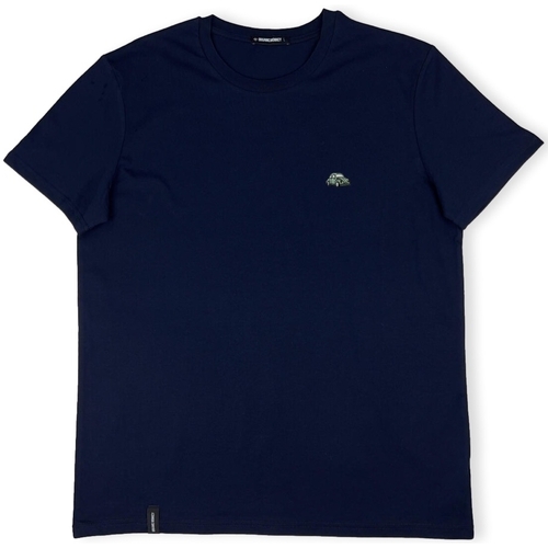 Textil Muži Trička & Pola Organic Monkey Summer Wheels T-Shirt - Navy Modrá