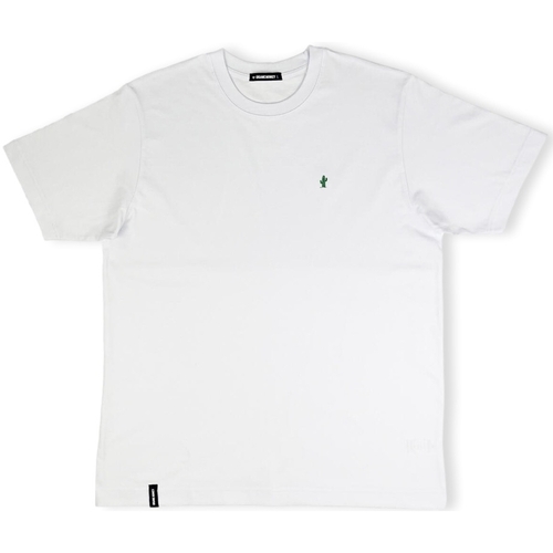Textil Muži Trička & Pola Organic Monkey Spikey Lee T-Shirt - White Bílá