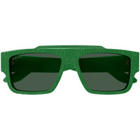 Hodinky & Bižuterie sluneční brýle Gucci Occhiali da Sole  GG1460S 007 Zelená