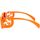 Hodinky & Bižuterie sluneční brýle Gucci Occhiali da Sole  GG1325S 008 Oranžová