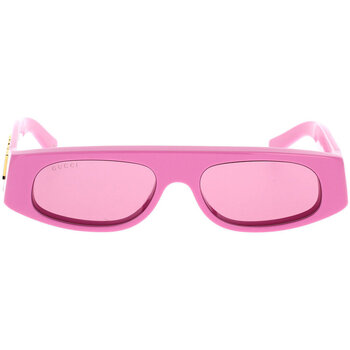 Hodinky & Bižuterie Ženy sluneční brýle Gucci Occhiali da sole  GG1771S 008 Růžová