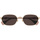 Hodinky & Bižuterie sluneční brýle Gucci Occhiali da Sole  GG1593S 003 Zlatá