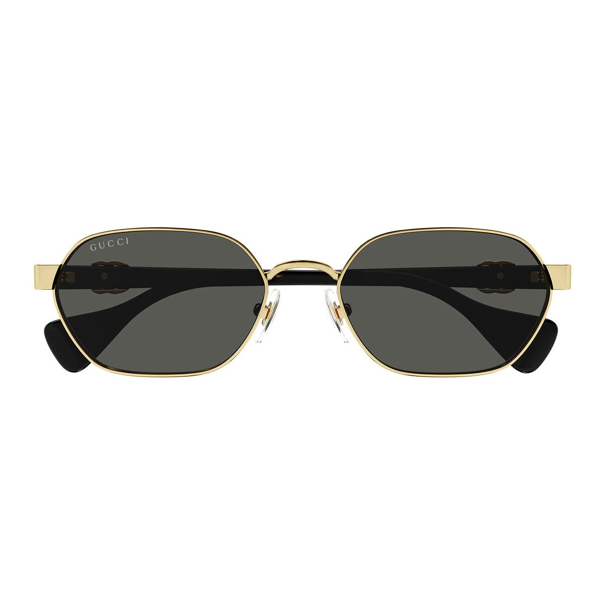 Hodinky & Bižuterie sluneční brýle Gucci Occhiali da Sole  GG1593S 001 Zlatá