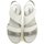 Boty Ženy Sandály Imac I3470e01 bílo stříbrné dámské sandály na klínku Bílá