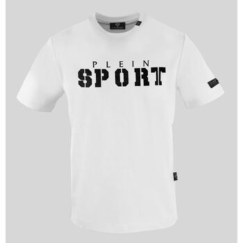 Textil Muži Trička s krátkým rukávem Philipp Plein Sport tips40001 white Bílá