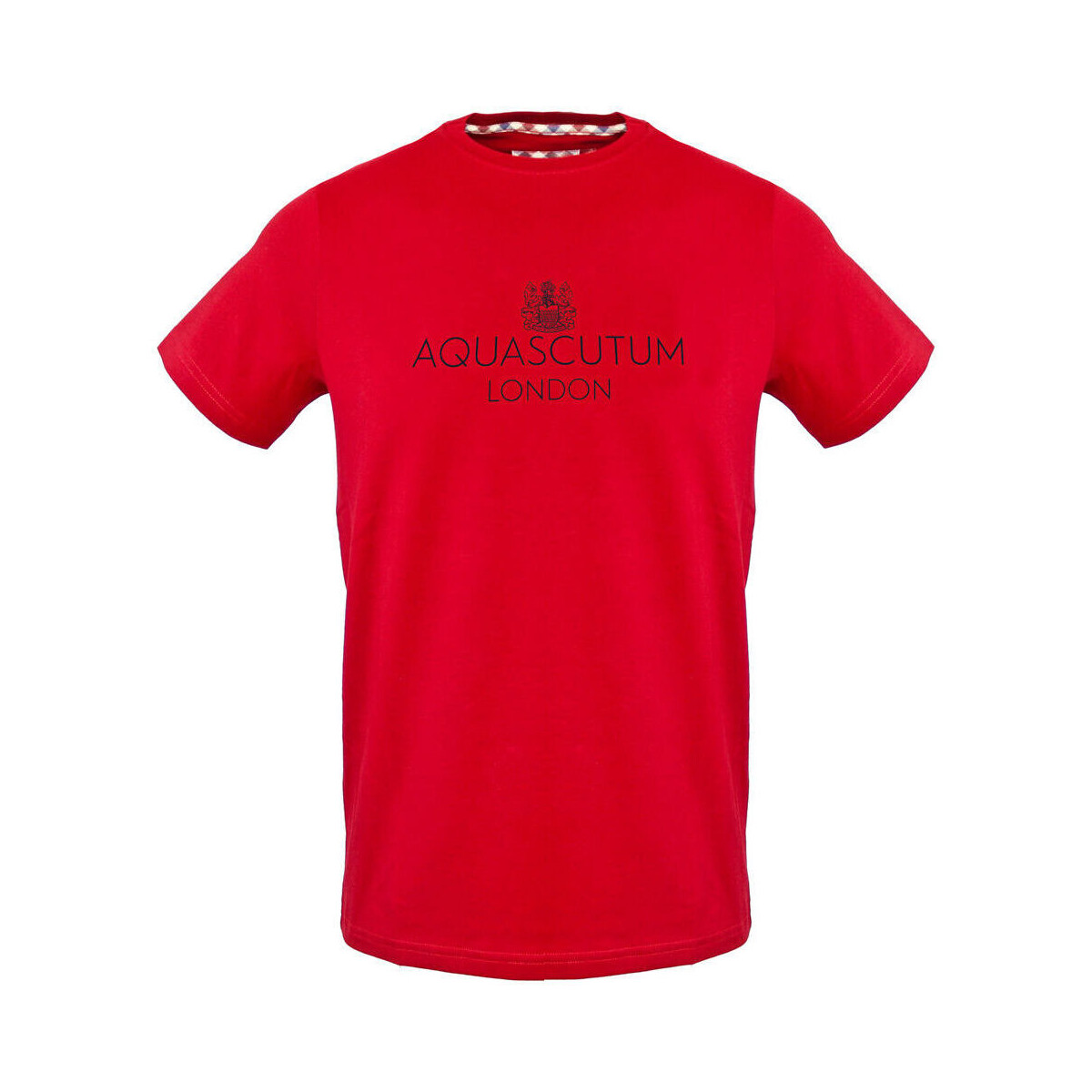 Textil Muži Trička s krátkým rukávem Aquascutum - tsia126 Červená