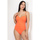 Textil Ženy Bikini La Modeuse 71452_P167987 Oranžová