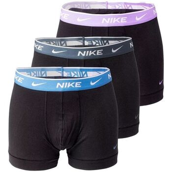 Spodní prádlo Muži Boxerky Nike 0000ke1008-hwh black boxer pack Černá