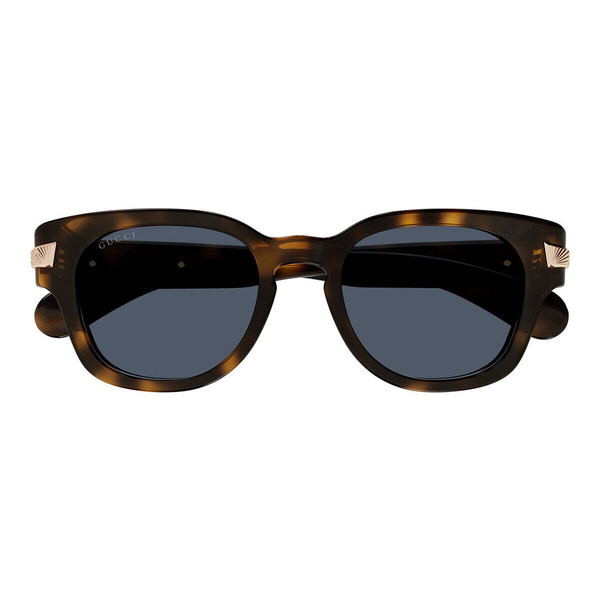 Hodinky & Bižuterie Muži sluneční brýle Gucci Occhiali da sole  GG1518S 002 Hnědá