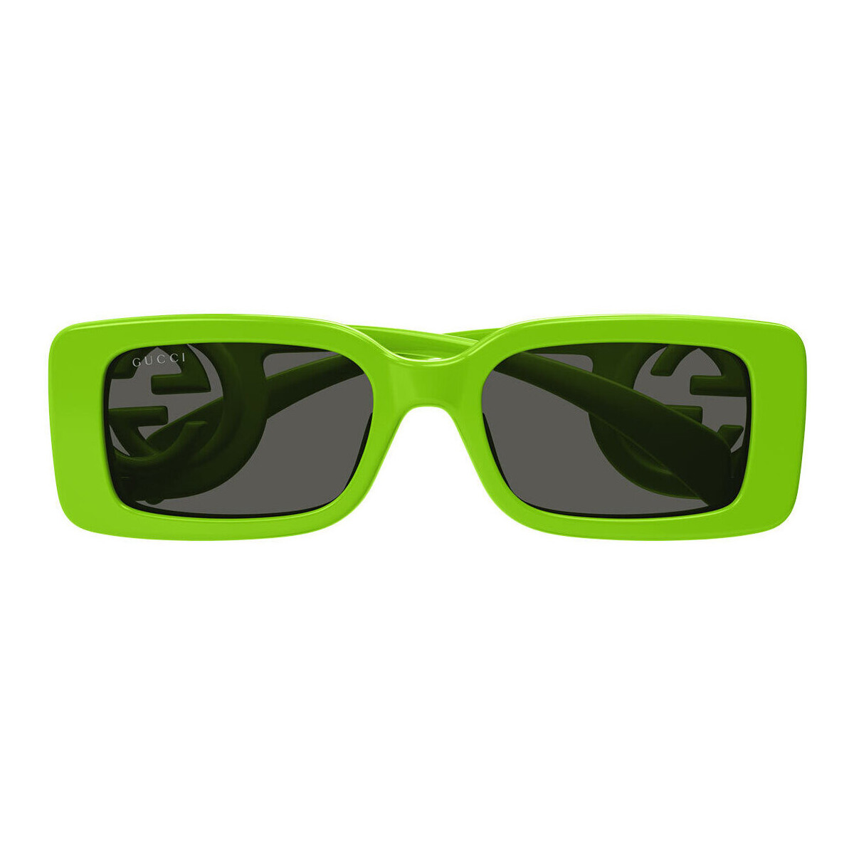 Hodinky & Bižuterie sluneční brýle Gucci Occhiali da Sole  GG1325S 009 Zelená