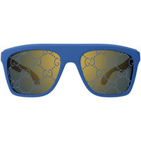 Hodinky & Bižuterie Ženy sluneční brýle Gucci Occhiali da Sole  GG1570S 004 Modrá