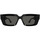 Hodinky & Bižuterie sluneční brýle Gucci Occhiali da sole  GG1529S 001 Černá