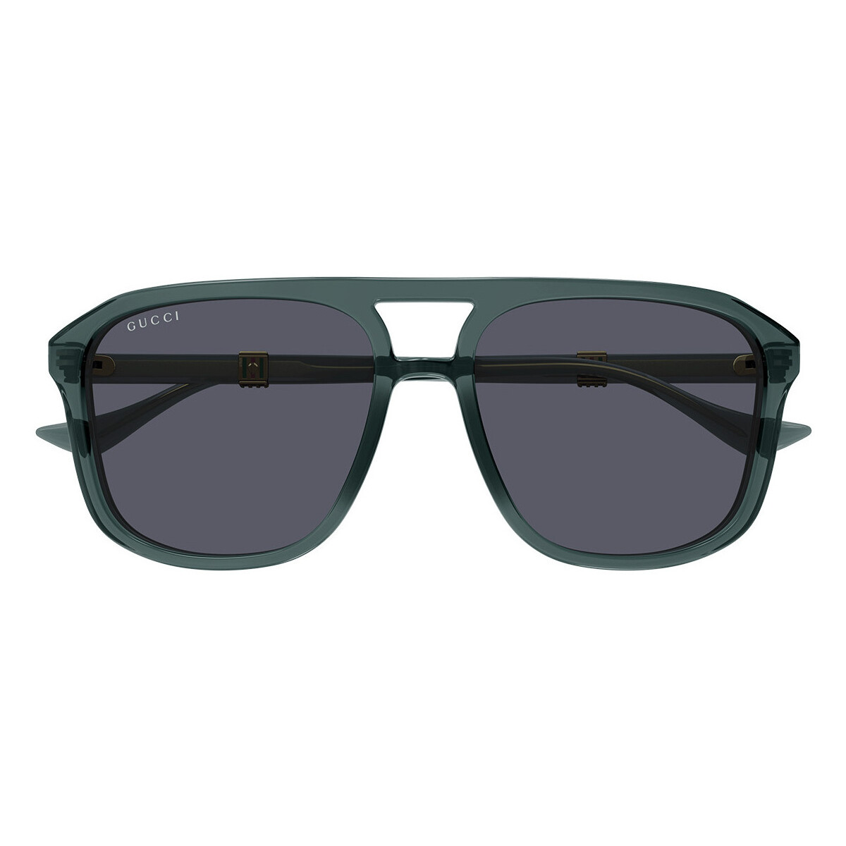Hodinky & Bižuterie sluneční brýle Gucci Occhiali da Sole  Web GG1494S 003 Khaki