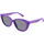 Hodinky & Bižuterie Ženy sluneční brýle Gucci Occhiali da Sole  GG1588S 004 Fialová