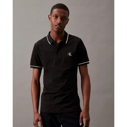 Textil Muži Trička s krátkým rukávem Calvin Klein Jeans J30J315603BAE Černá