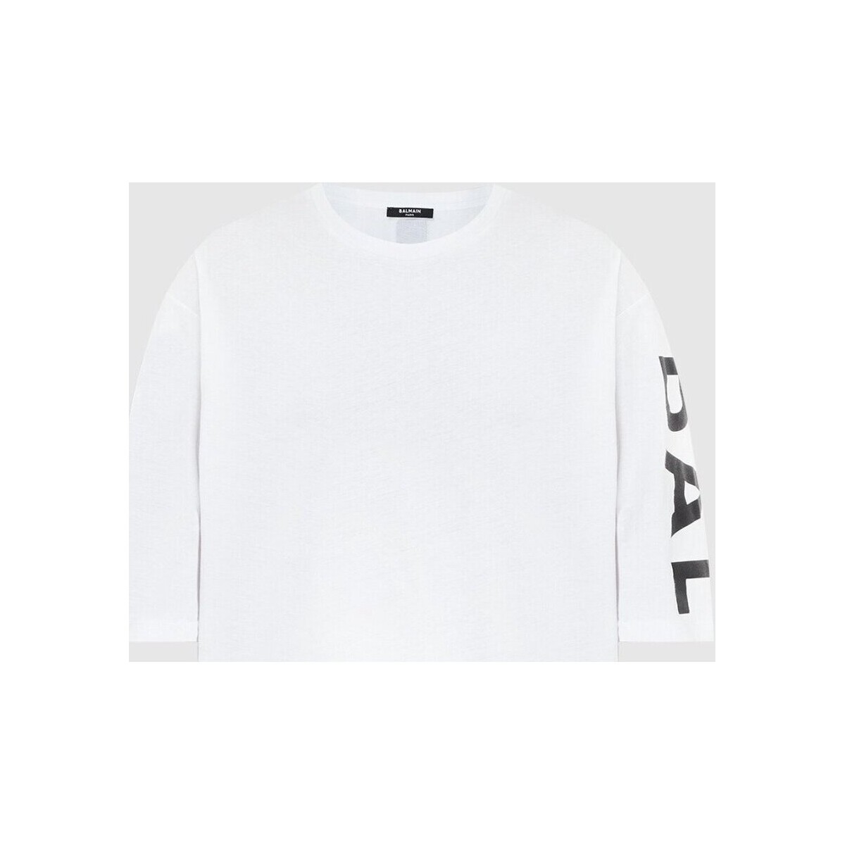 Textil Muži Trička s krátkým rukávem Balmain XH1EH015 BB15 Bílá