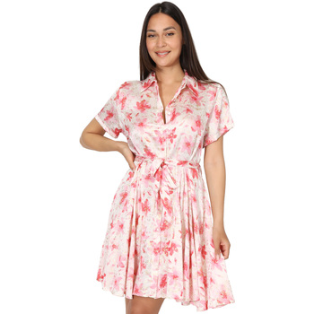 Textil Ženy Krátké šaty La Modeuse 71696_P168518 Růžová