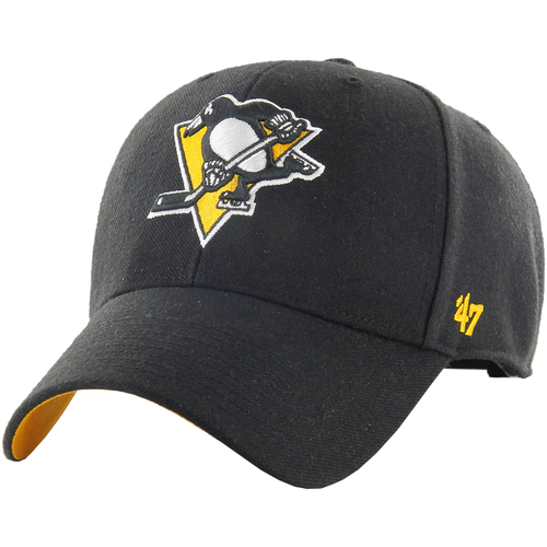 Textilní doplňky Muži Kšiltovky '47 Brand NHL Pittsburgh Penguins Ballpark Cap Černá