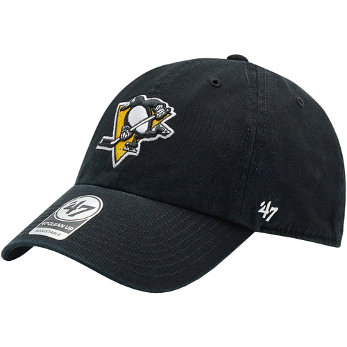 Textilní doplňky Muži Kšiltovky '47 Brand NHL Pittsburgh Penguins Cap Černá
