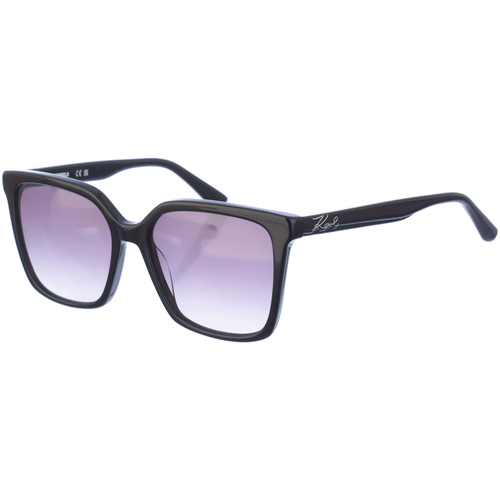 Hodinky & Bižuterie Ženy sluneční brýle Karl Lagerfeld KL6014S-001 Černá