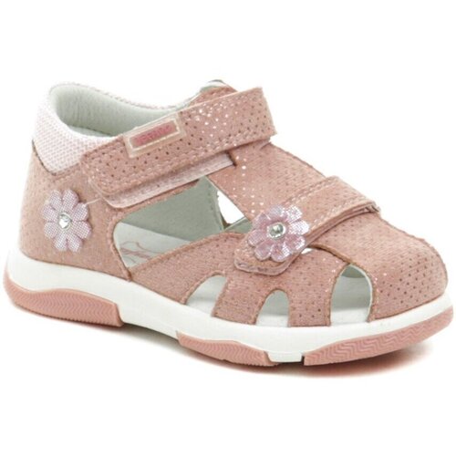 Boty Dívčí Sandály Befado 170P079 růžové dětské sandálky Růžová