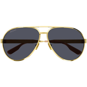Hodinky & Bižuterie sluneční brýle Gucci Occhiali da Sole  GG1513S 001 Zlatá