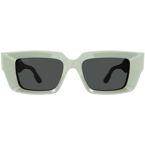 Hodinky & Bižuterie sluneční brýle Gucci Occhiali da sole  GG1529S 003 Khaki
