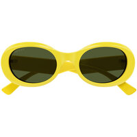 Hodinky & Bižuterie sluneční brýle Gucci Occhiali da Sole  GG1587S 004 Žlutá