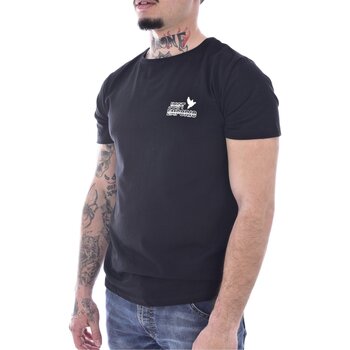 Textil Muži Trička s krátkým rukávem Just Emporio JE-MILBIM-01 Černá