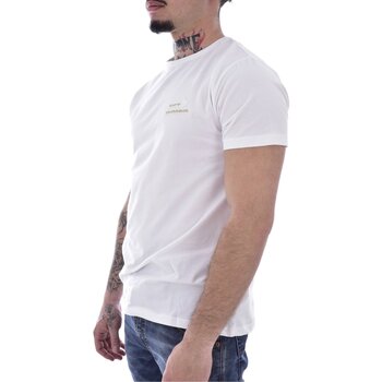 Textil Muži Trička s krátkým rukávem Just Emporio JE-MILBIM-01 Bílá