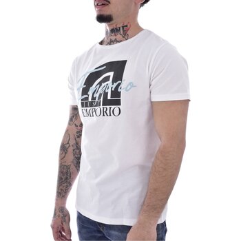 Textil Muži Trička s krátkým rukávem Just Emporio JE-MILIM-01 Bílá