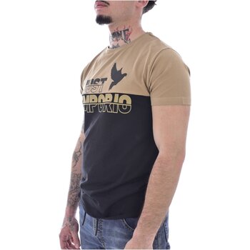 Textil Muži Trička s krátkým rukávem Just Emporio JE-MOBIM-01 Béžová