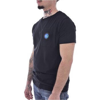Textil Muži Trička s krátkým rukávem Just Emporio JE-MOTIM-01 Černá