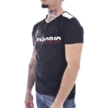 Textil Muži Trička s krátkým rukávem Just Emporio JE-MOJIM-01 Černá