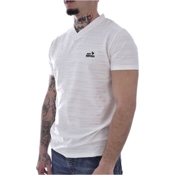 Textil Muži Trička s krátkým rukávem Just Emporio JE-MOZIM-01 Bílá