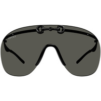 Hodinky & Bižuterie sluneční brýle Gucci Occhiali da Sole  GG1656S 001 Černá