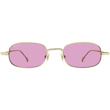 Hodinky & Bižuterie sluneční brýle Gucci Occhiali da Sole  GG1648S 005 Zlatá