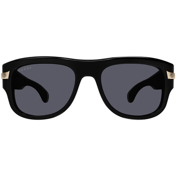 Hodinky & Bižuterie Muži sluneční brýle Gucci Occhiali da sole  GG1517S 001 Černá